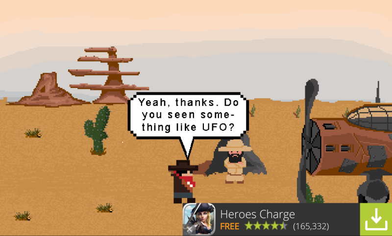 How can I enjoy 8-bit cutscenes when there is ad in my way. Arghh!